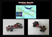 1/32 Scale Decals for F1 Tyrrell 012 - 2 Versions
