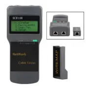 SC8108 Network Cable Breakpoint Length Tester 5E/6E Line Tester RJ45 LAN 1350M