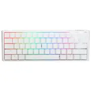 Ducky One 3 Mini White Hot-Swap Mech Keyboard Cherry Silent Red