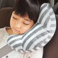 在飛比找松果購物優惠-兒童汽車頸枕 舒適帶護肩套午休護頸枕睡 (8.3折)