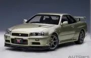 1/18 Autoart Nissan Skyline GT-R (R34) V-Spec Il Nür (MilleniumJade) Last One