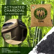 200g Air Purifying Bag Activated Bamboo Charcoal Air Freshener Car Deodorizer