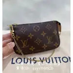 LV 路易威登 POCHETTE M58009 迷你麻將包 鏈條包 單肩包 零錢包 手拿包