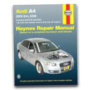 Haynes 15030 Repair Manual Audi A4 Sedan Avant Cabriolet 2002-2008 Haynes nx