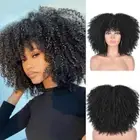 Short Head Accessories For Black Women African Wig Curly Wigs Afro Kinky Blonde