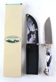 Woodland Creek Decorative Eagle Wildlife Fixed Blade Knife in Box NEW!