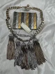 Vintage Estate 80's Lulu Frost Necklace Kenneth Lane Bracelet NWT