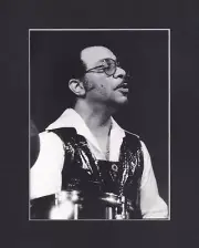 8X10" Matted Print Art Photo Classic Jazz Picture: Grady Tate, 1985