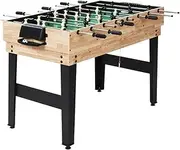 10-in-1 Games Table: Foosball Pool Air Hockey & More! Fun for Family!