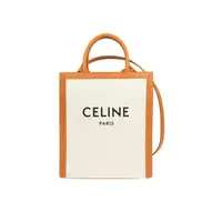 在飛比找蝦皮商城優惠-Celine 192082 帆布 Logo 小款凱旋門 Ca