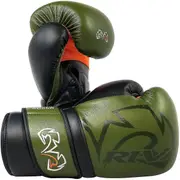 Rival Boxing RS80V Impulse Hook and Loop Sparring Gloves Navy 14 oz.