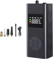 Daseeme Multifunctional Cordless Car Tire Pump USB Rechargeable Mini Digital Display Air Pump Tire Inflator Portable Air Compressor