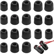 9 Pairs of Memory Foam Ear Tips Earphone Buds Noise Isolation Earbuds Eartips Replacement for 4.5mm Headphone 3 Sizes S/M/L (4.5mm)