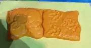AURORA PREHISTORIC SCENES ALLOSAURUS BASE ONLY ORIGINAL LOGO &MOLD USED 2024