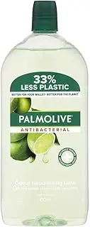 Palmolive Antibacterial Liquid Hand Wash Soap 500mL, Odour Neutralising Lime Refill & Save No Parabens or Phthalates