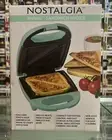 Nostalgia My Mini Personal Sandwich Panini Maker Brand New MSNDW5TL Teal