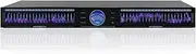 22 Band Stereo Graphic Equalizer, Professional Audio Equalizer, Dual Channel, 10 Preset Effects, Low Mid Treble Independent Adjustment, Digital Equalizer for Recording Studio, Bar, Stage