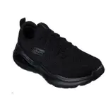 SKECHERS AIR CUSHIONING 232561 BBK黑色彈力運動鞋保證正品