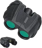 High Powered Binoculars | Binoculars Telescope 12×25 Outdoor Binoculars - HD Telescope Spyglass with Cleaning Cloth for Football Games Travel Hunting