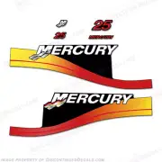 Fits Mercury 25hp Decal Kit - Custom Fade!