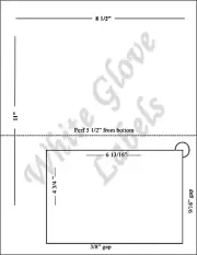 Click-N-Ship labels with tear off receipt - One Label - Made in USA!