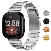 Stainless Steel Links Watch Watch Band Strap for Fitbit Versa 3