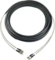 VJSUWI Fiber optic Patch cord PDLC 2C OM4 Outdoor CPRI NSN LC SC FC ST 7.0mm 2 cores FTTH FTTA jumper 2 fibers(10m 2pcs,FC-FC)