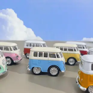 經典福斯名車 車模型 迴力車 模型 日本 公仔 福斯 復古車 玩具車 蛋糕裝飾 車子 車