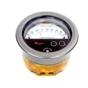 DWYER Pressure Gage/Transmitter 0 to 1 in WC 4-20 mA 1/4" FNPT