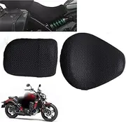 Seat Cover Motorcycle 3D Mesh Seat Cover Heat Insulation Seat Cushion Cover Protector for Kawasaki for Vulcan S 650 Seat Cushions
