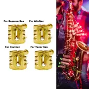 Gold Saxophone Ligature Exquisite Workmanship and Beautiful Appearance