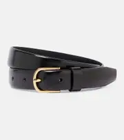 [Toteme] Toteme Leather belt Inch 35.5 black