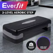 Everfit Aerobic Step Exercise Stepper Steps Home Gym Fitness Block Bench Riser