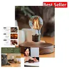 Floating Bulb Lamp with Wireless Power - Unique Tech Gift for Decor Lovers