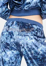 [HOROSCOPEZ] Love For Libra Velour Track Pants