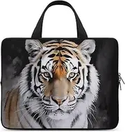 Laptop Case Sleeve Shockproof Computer Carrying Bag A Tiger Laptop Bag Tote Lightweight Notebook Case Cover Traveling Briefcase Handle Bags for Travel Business 13inch, A Tiger, 13inch