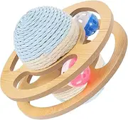 Cat Scratching Post Funny Cat Scratcher for Kittens Interactive for Indoor Cats Durable Satisfy Scratching Instinct and Protect Furniture Planet Spinner