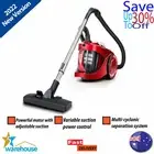 New 2200W VACUUM CLEANER BAGLESS CYCLONE CYCLONIC Handheld Vax HEPA Filter Red