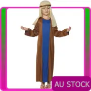 Kids Joseph Costume Three Wiseman Christmas Book Week School Child Boys Robe