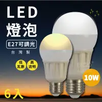 在飛比找蝦皮商城精選優惠-現貨 LED省電燈泡 台灣製造品質保證 6顆入 LHP 白光