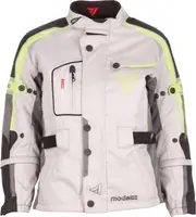 Modeka El Chango, textile jacket kids , color: Light Grey , size: 152