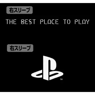 【PlayStation】 PS4 形象LOGO T-Shirt T恤(黑色)