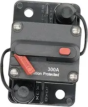 GARVALON 12v-36v Automotive Rcd Breaker Circuit Breaker Manual Auto Reset Circuit Mini Waterproof Power for Car Fuse