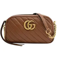 在飛比找ETMall東森購物網優惠-GUCCI 447632 GG Marmont 24cm 牛