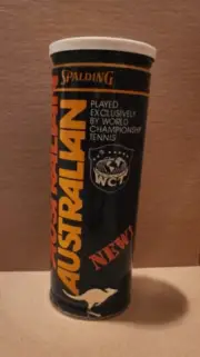 Vintage Spalding Tennis Balls Rare Australian World Championship Tennis