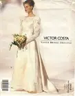 Vogue 2618 uncut pattern sizes 12-14-16 Victor Costa wedding dress train