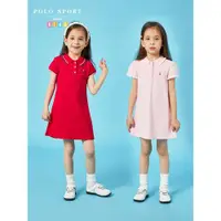 在飛比找ETMall東森購物網優惠-童裝polo學院風保羅新款連衣裙