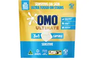 OMO Ultimate Sensitive 3 in 1 Laundry Capsules 28 Pack