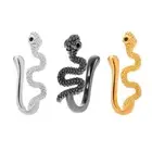 Snake Nose Ring for Women Gold Color Silver Color Black Non Piercing Nose Clip