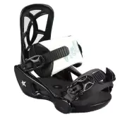 NEW CHANRICH HELLO SNOWBOARD BINDINGS SIZE SMALL JUNIOR 13T-3 EVA FOOT BEDS
